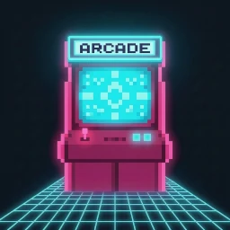 Biểu tượng CYBER ARCADE: Retro Games