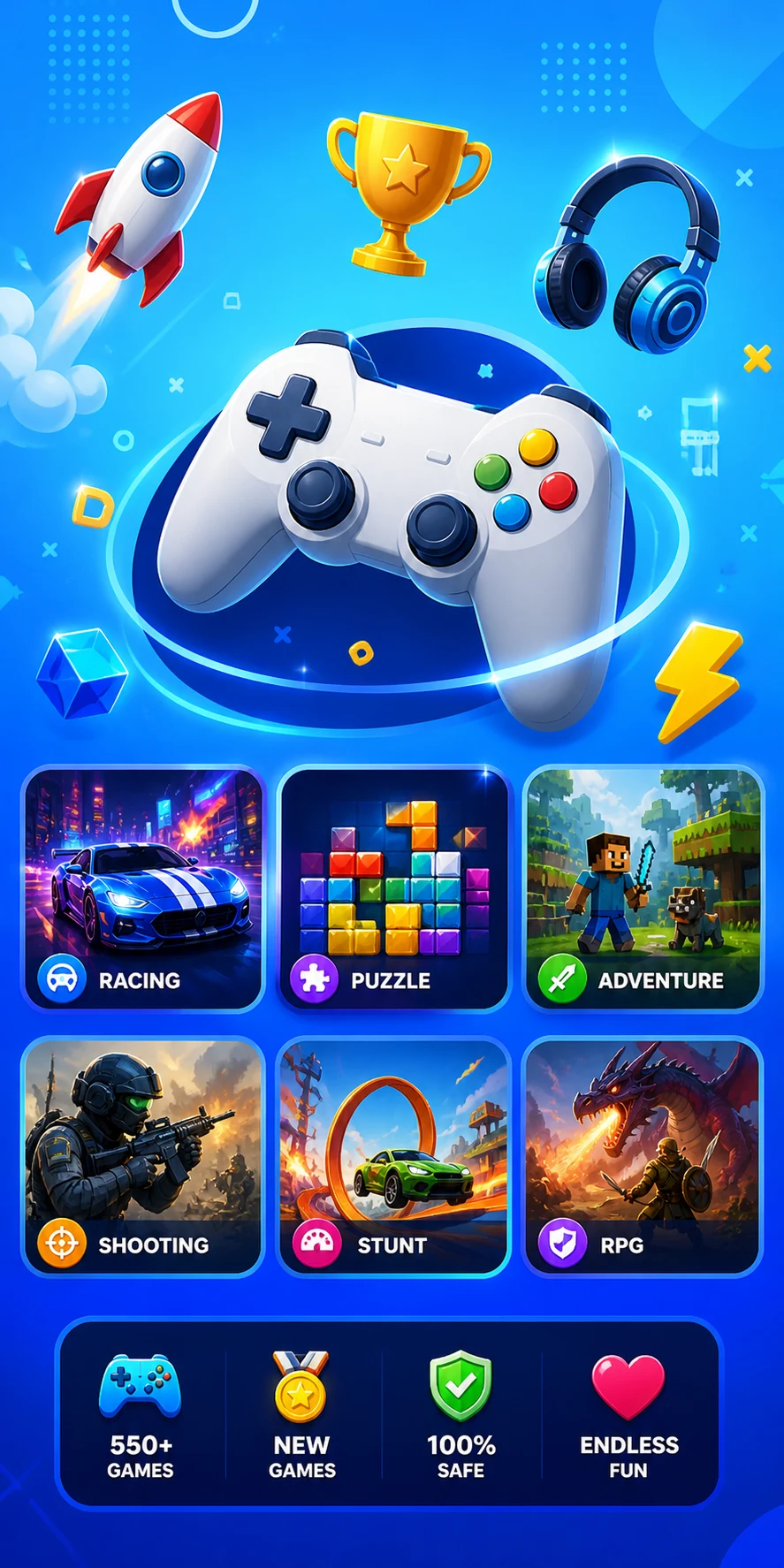 Boys Games - Offline Games screenshot