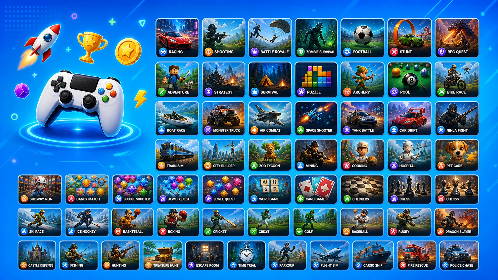 Boys Games - Offline Games screenshot